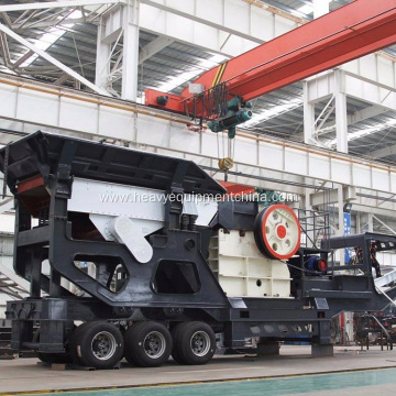 Mobile Stone Crusher Plant For Road Construction